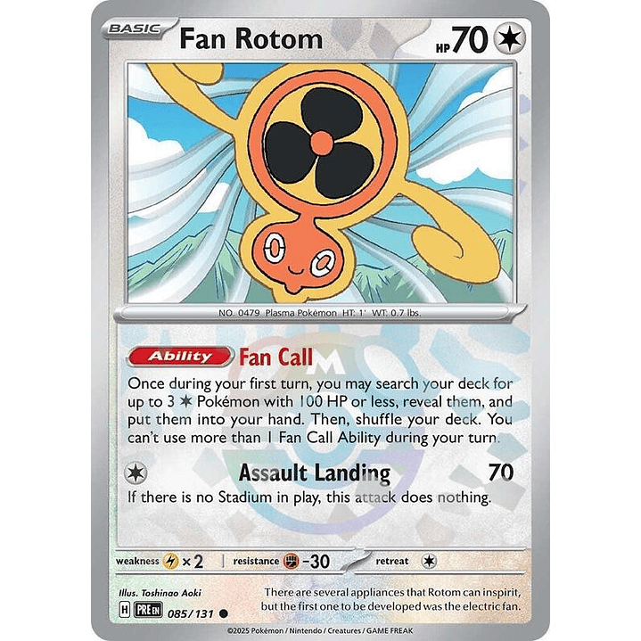 Fan Rotom (Master Ball Pattern) #085 1