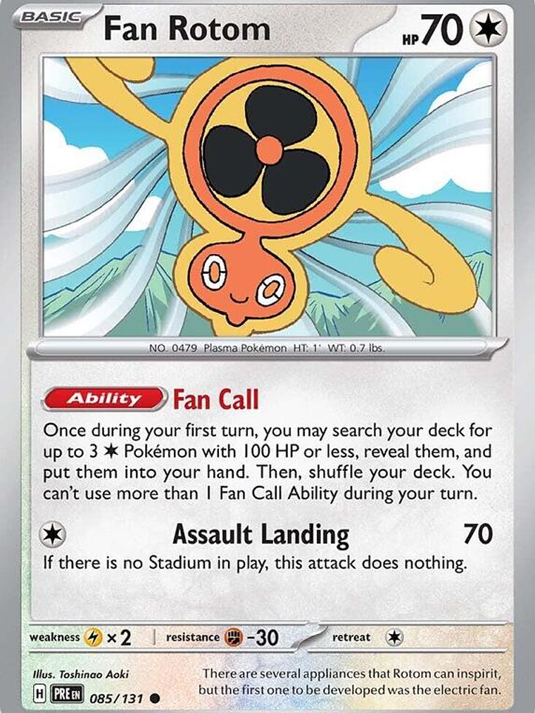 Fan Rotom #085 1