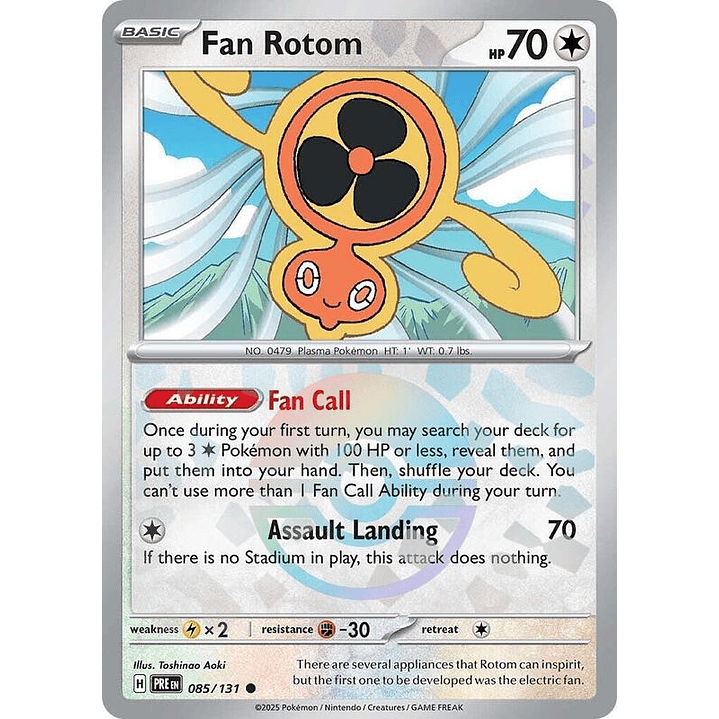 Fan Rotom (Poke Ball Pattern) #085 1