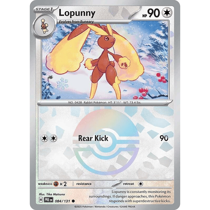 Lopunny (Poke Ball Pattern) #084 1