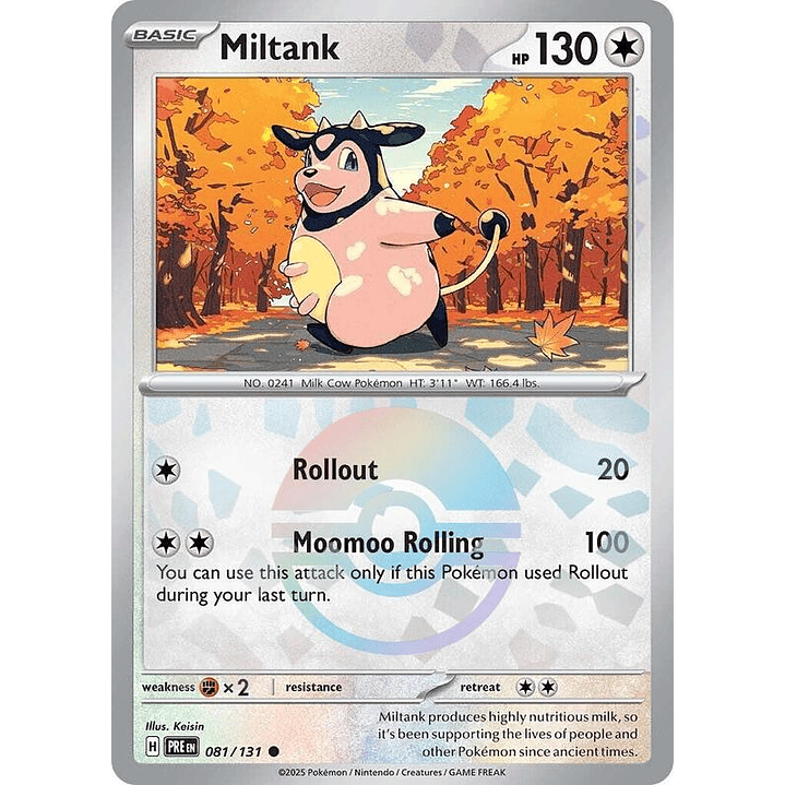 Miltank (Poke Ball Pattern) #081 1