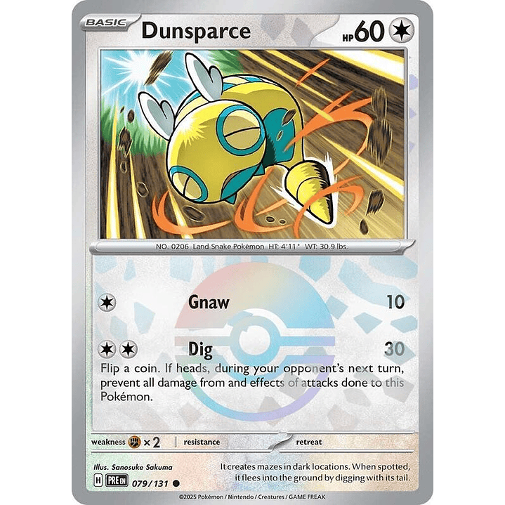 Dunsparce (Poke Ball Pattern) #079 1