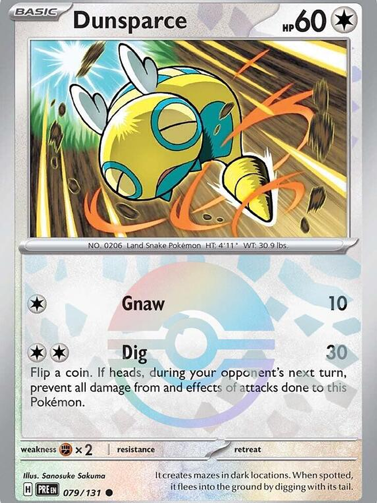 Dunsparce (Poke Ball Pattern) #079 1