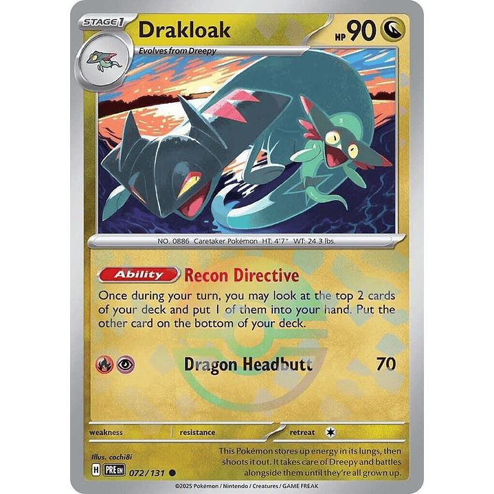 Drakloak (Poke Ball Pattern) #072 1