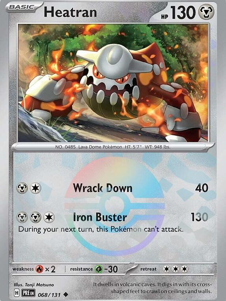 Heatran (Poke Ball Pattern) #068 1