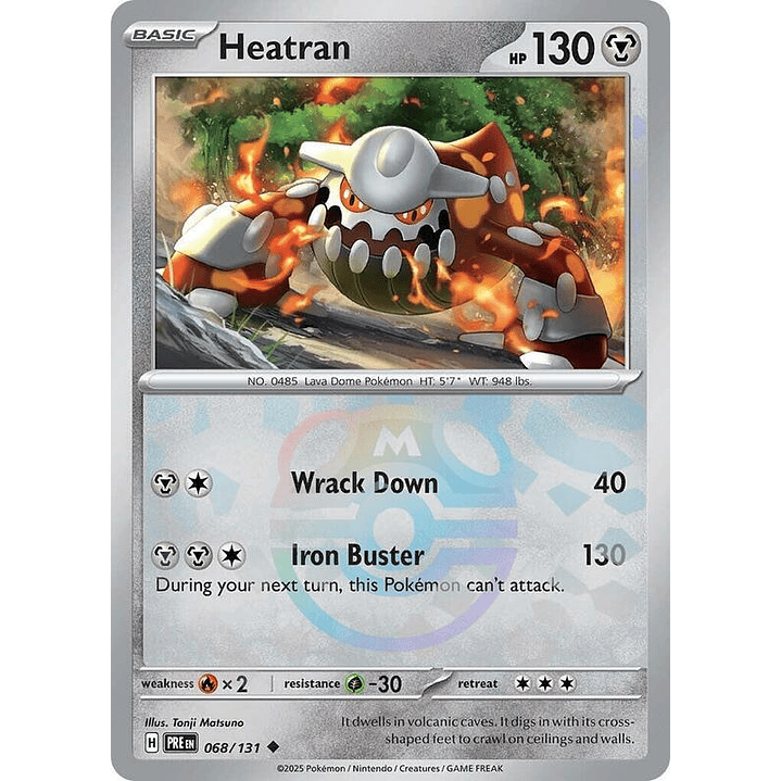 Heatran (Master Ball Pattern) #068 1
