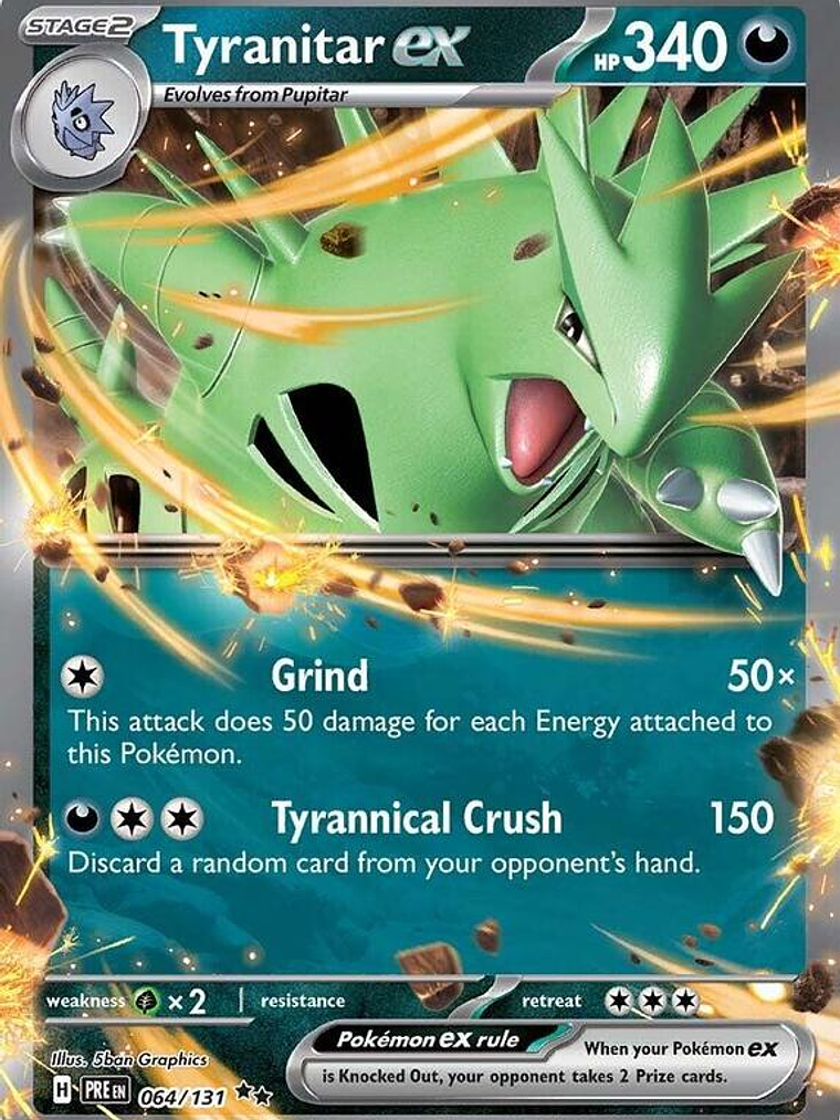 Tyranitar ex #064 1