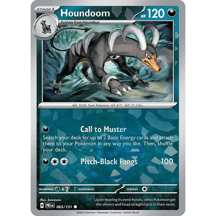 Houndoom (Master Ball Pattern) #063 1