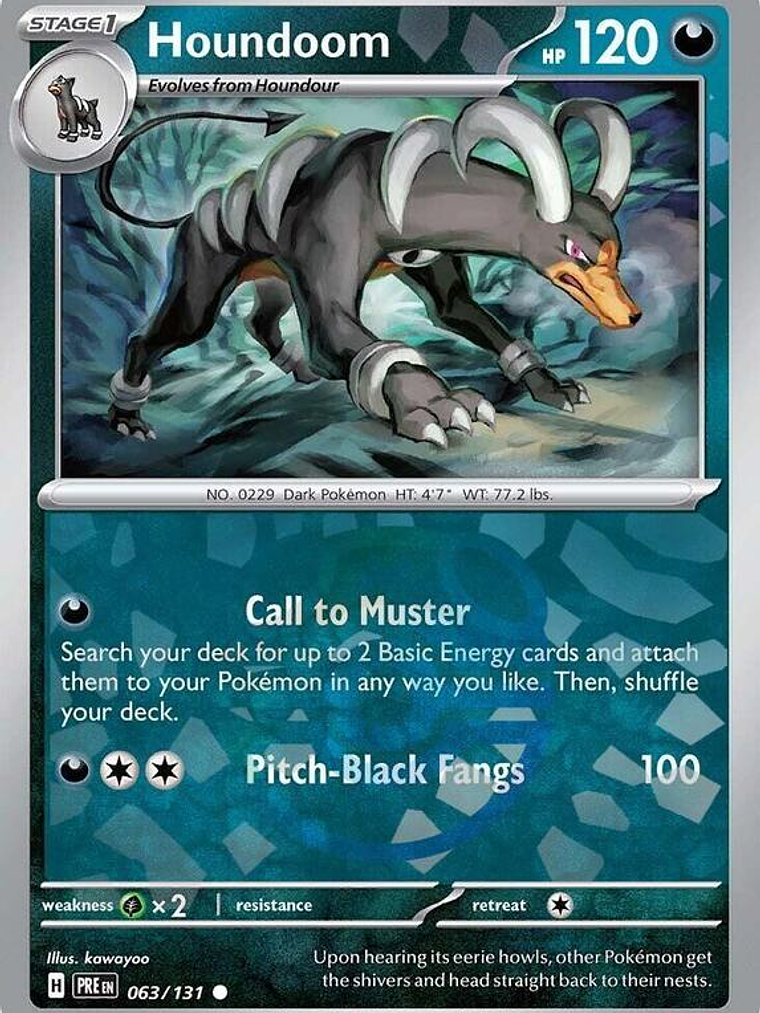 Houndoom (Master Ball Pattern) #063 1
