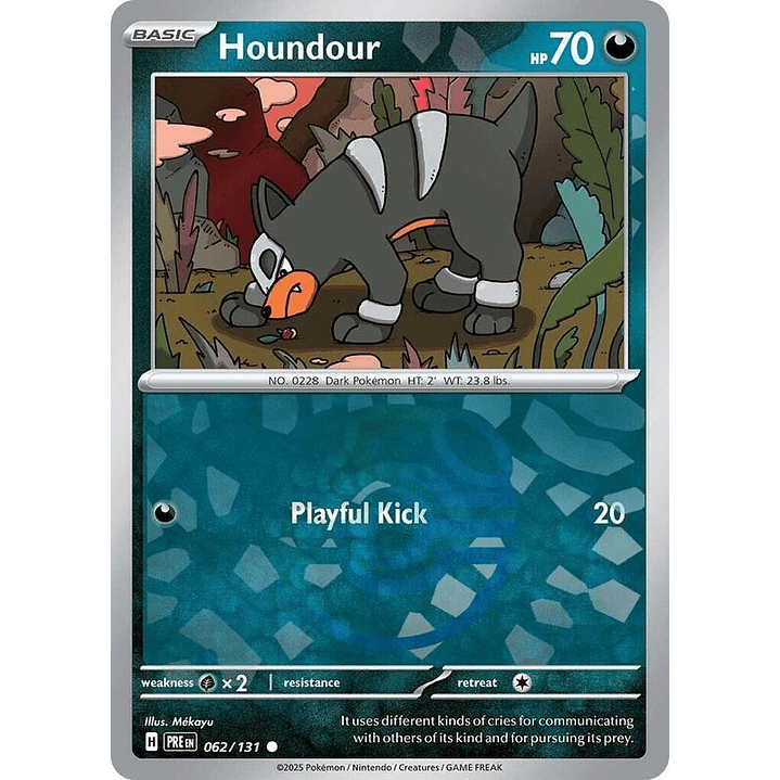 Houndour (Master Ball Pattern) #062 1