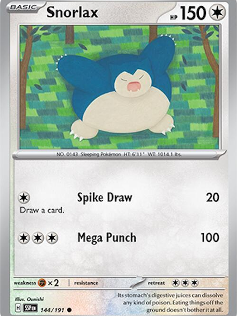 Snorlax #144 1