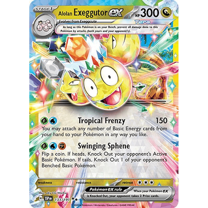 Alolan Exeggutor ex #133 1