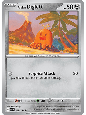Alolan Diglett #122