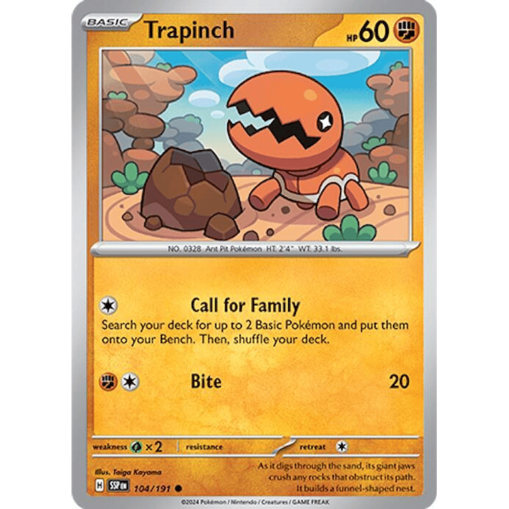 Trapinch #104 1
