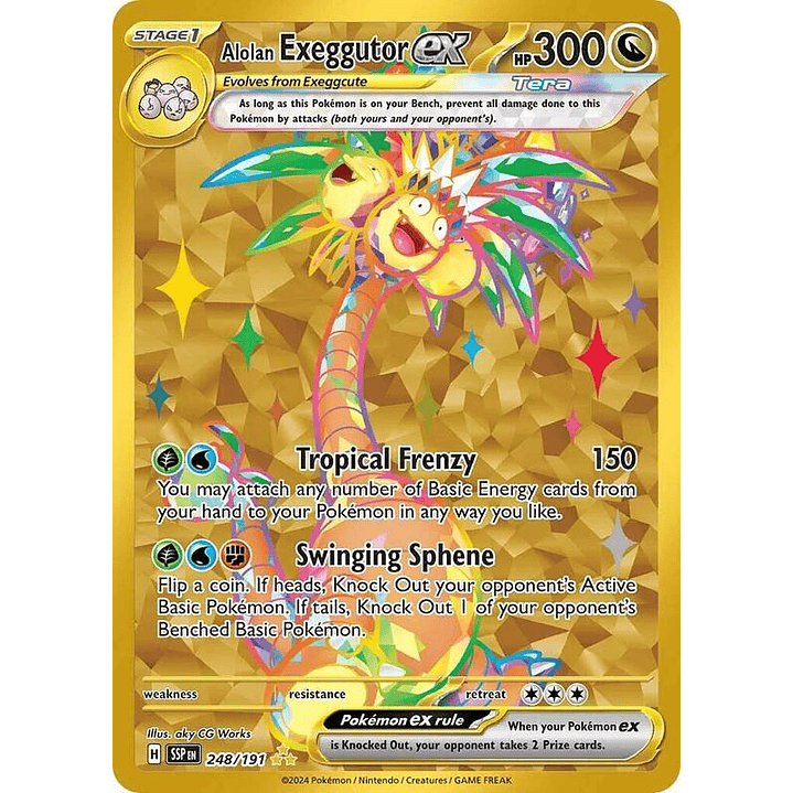 Alolan Exeggutor ex #248 1