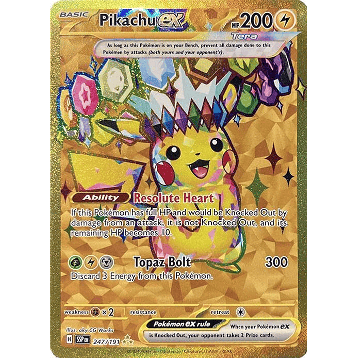 Pikachu ex #247 1