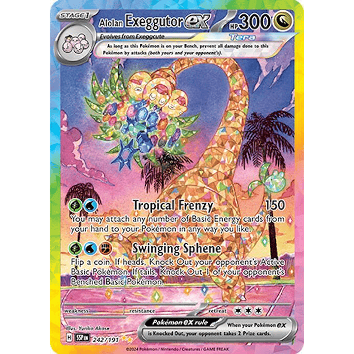 Alolan Exeggutor ex #242 1