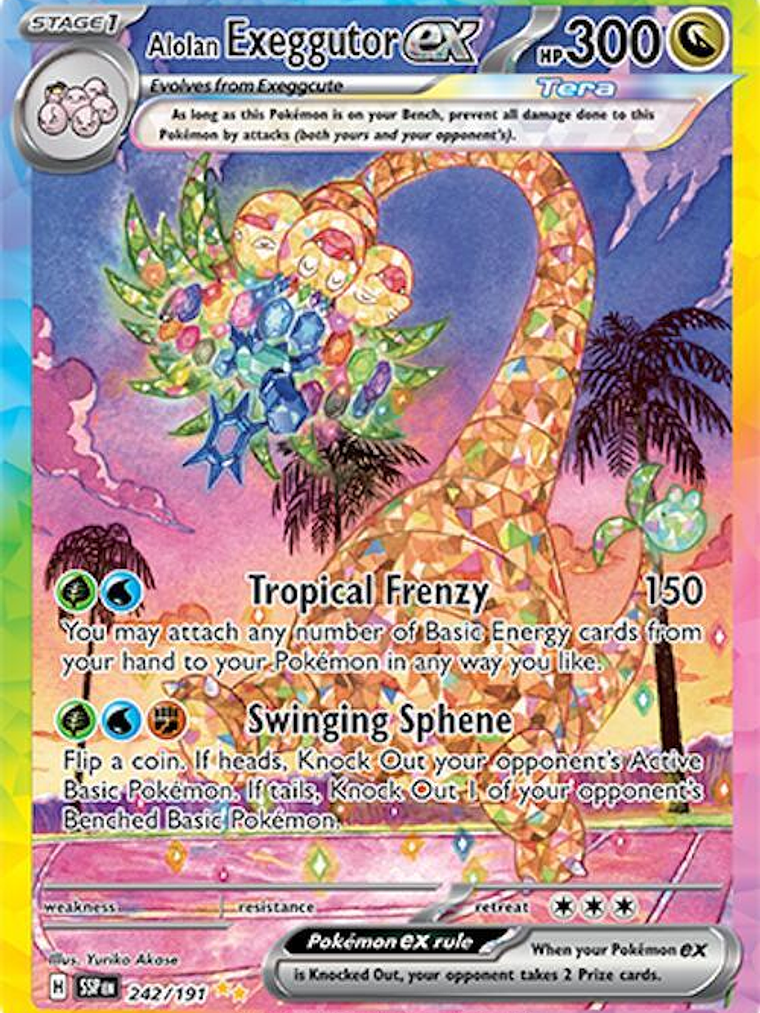 Alolan Exeggutor ex #242 1