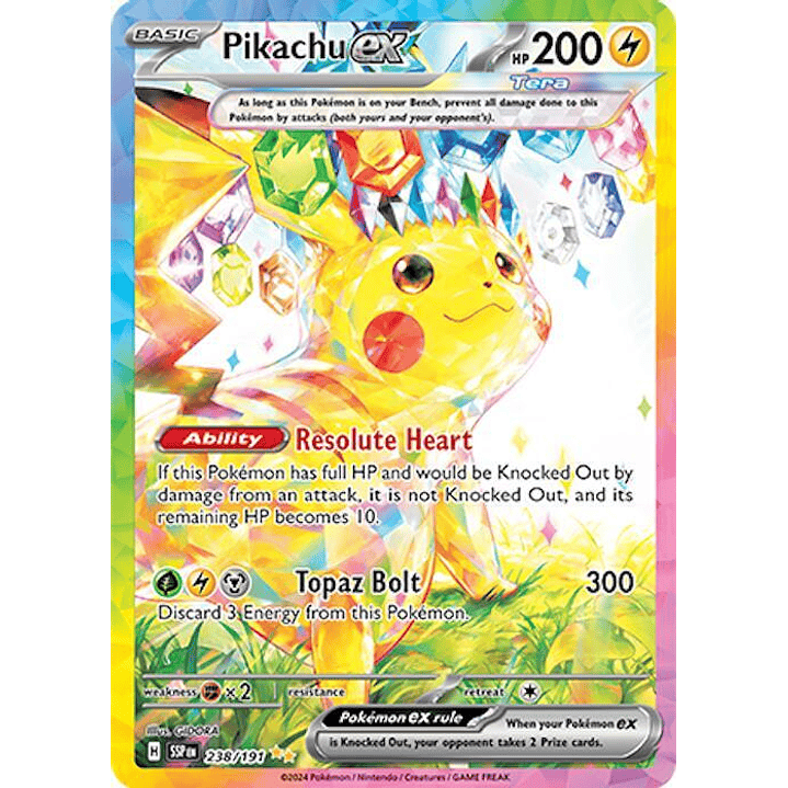 Pikachu ex #238 1