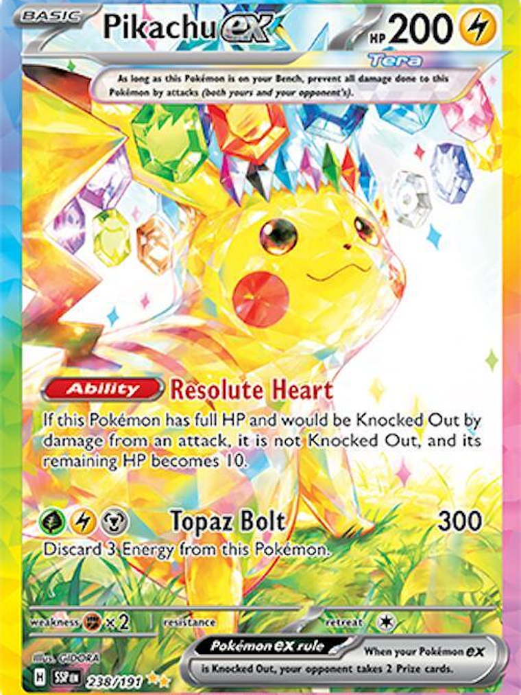 Pikachu ex #238 1