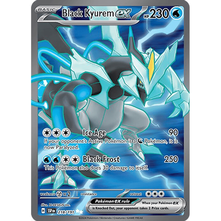 Black Kyurem ex #218 1