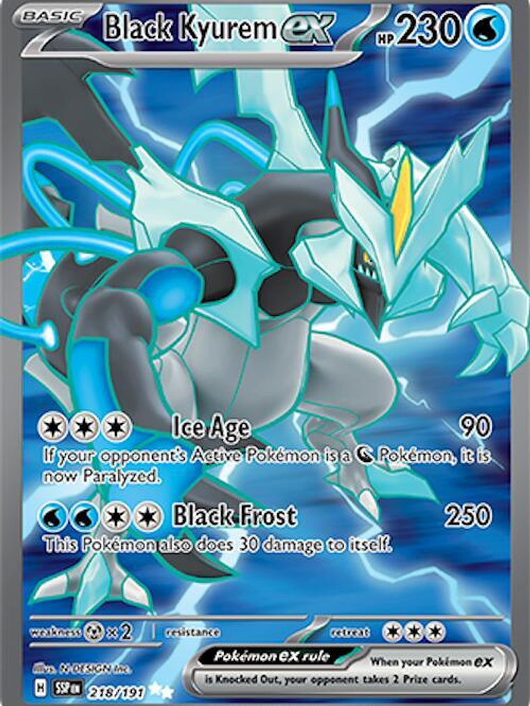 Black Kyurem ex #218 1