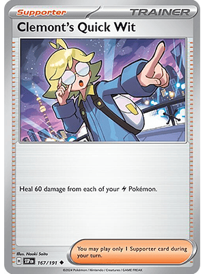 Clemont's Quick Wit #167