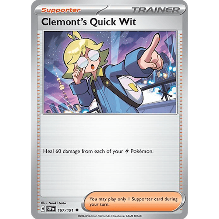 Clemont's Quick Wit #167 1
