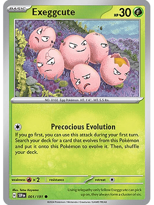 Exeggcute #001
