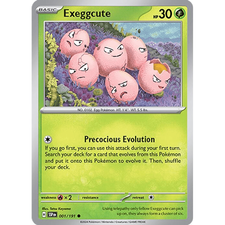 Exeggcute #001 1