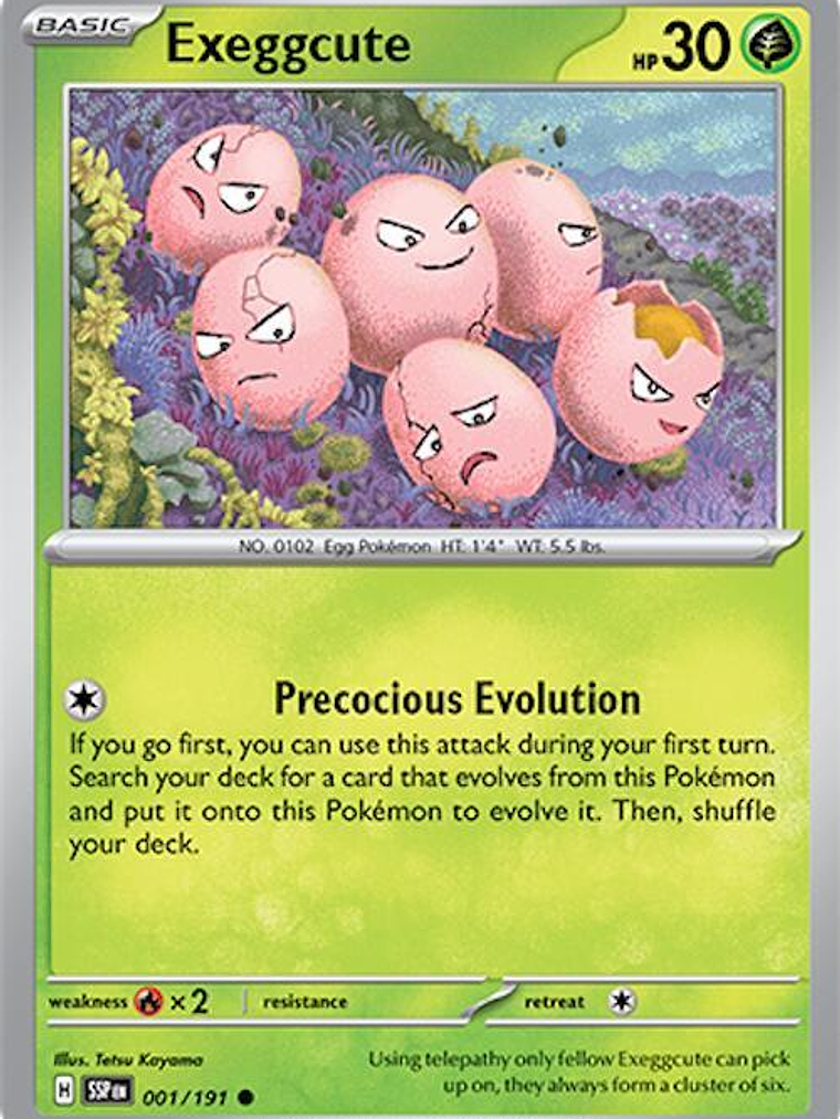 Exeggcute #001 1