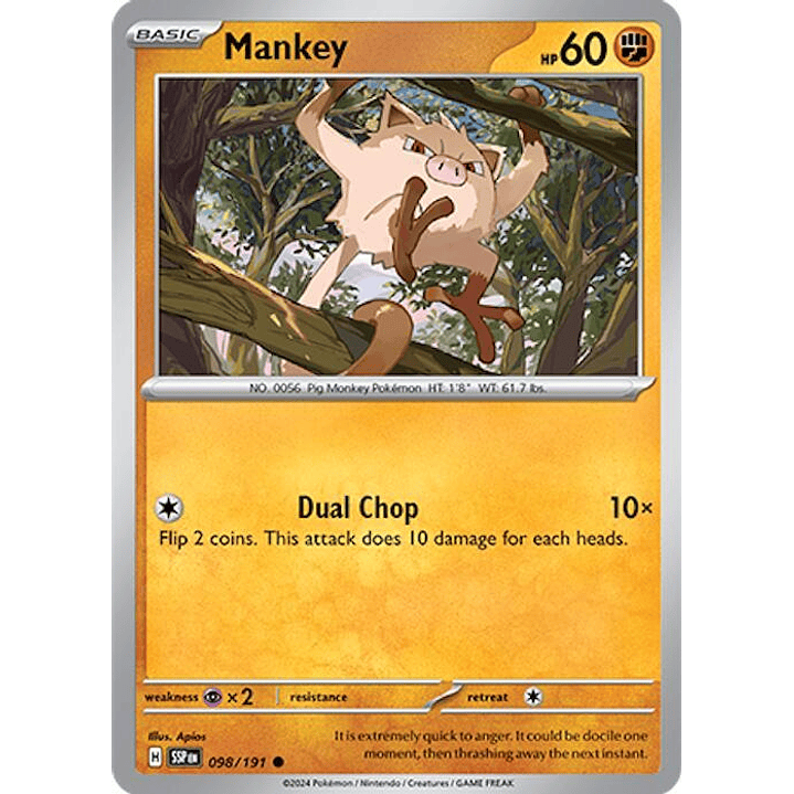 Mankey #098 1