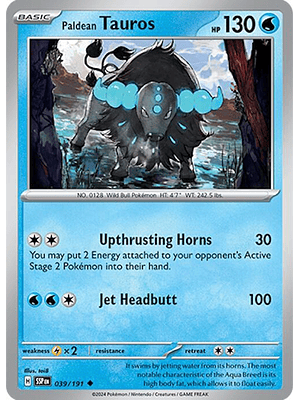 Paldean Tauros #039