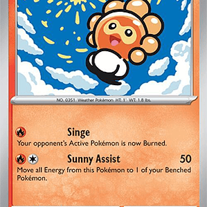 Castform Sunny Form #020