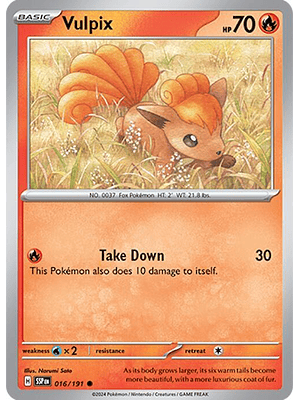 Vulpix #016