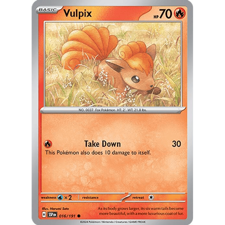 Vulpix #016 1