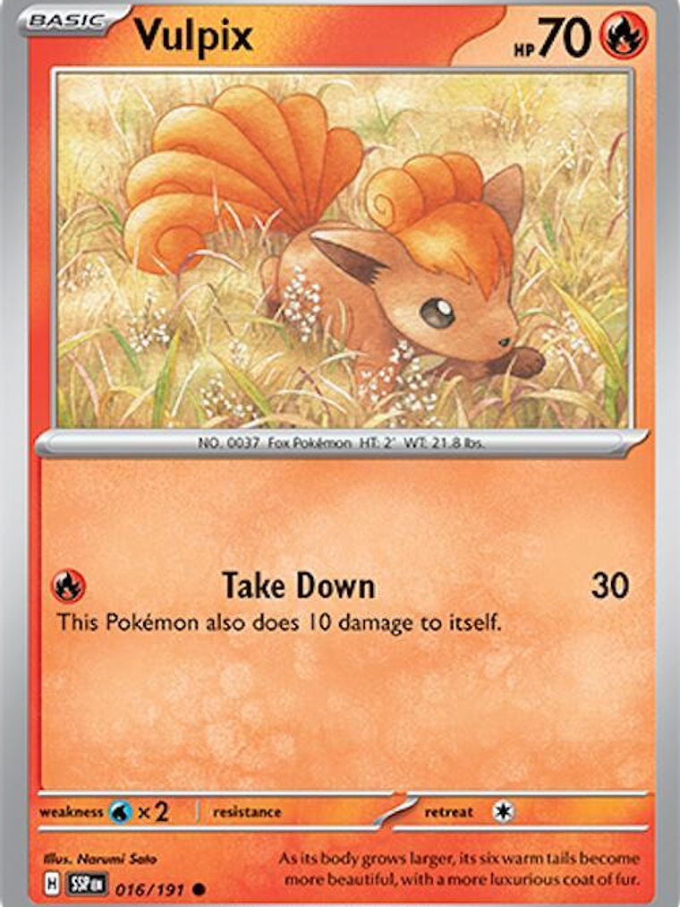 Vulpix #016 1