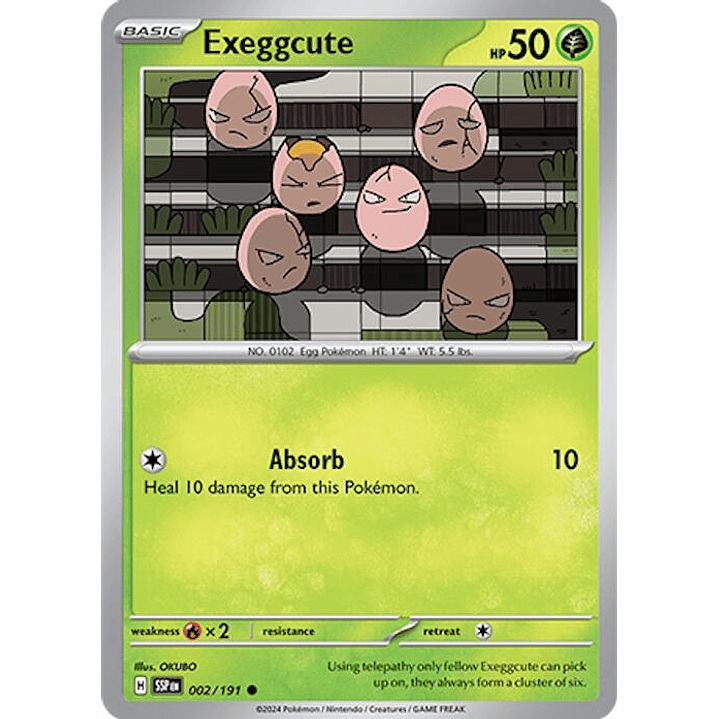 Exeggcute #002 1