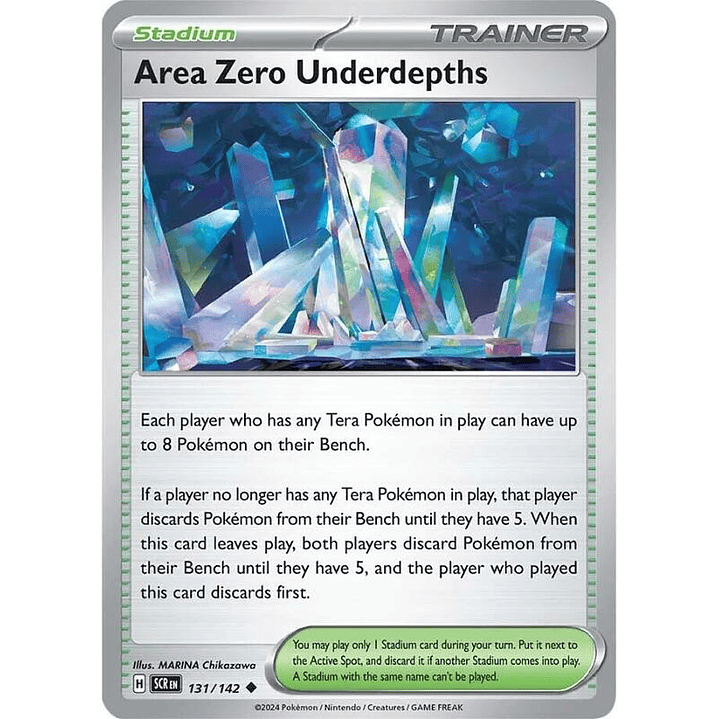 Area Zero Underdepths #131 1