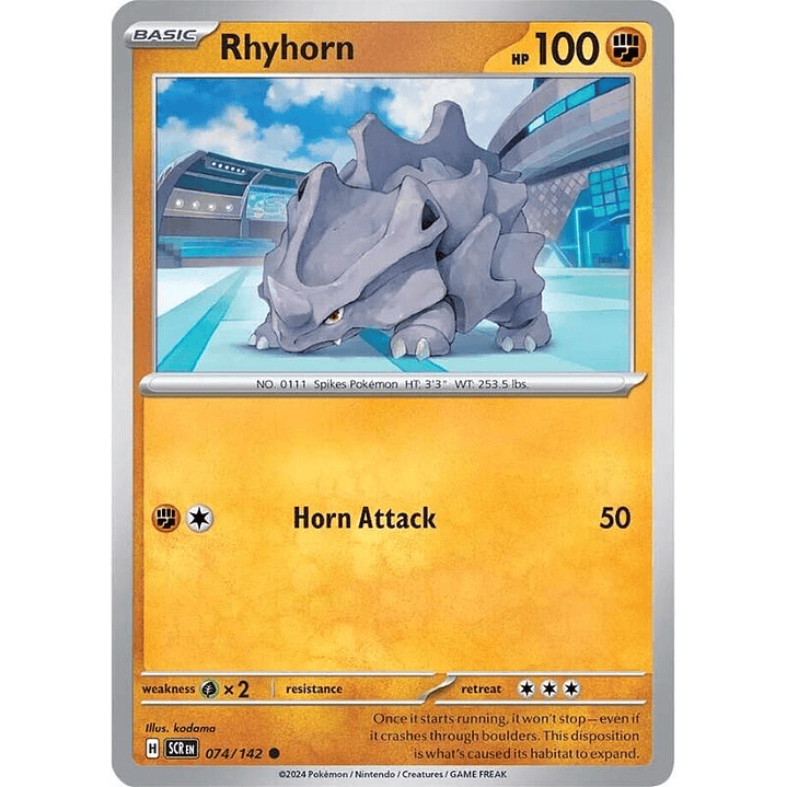 Rhyhorn #074 1