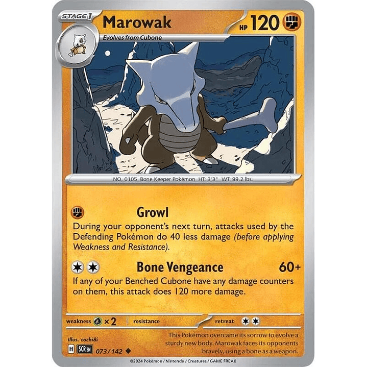 Marowak #073 1