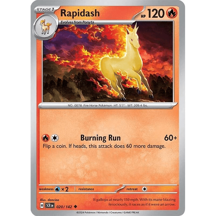 Rapidash #020 1