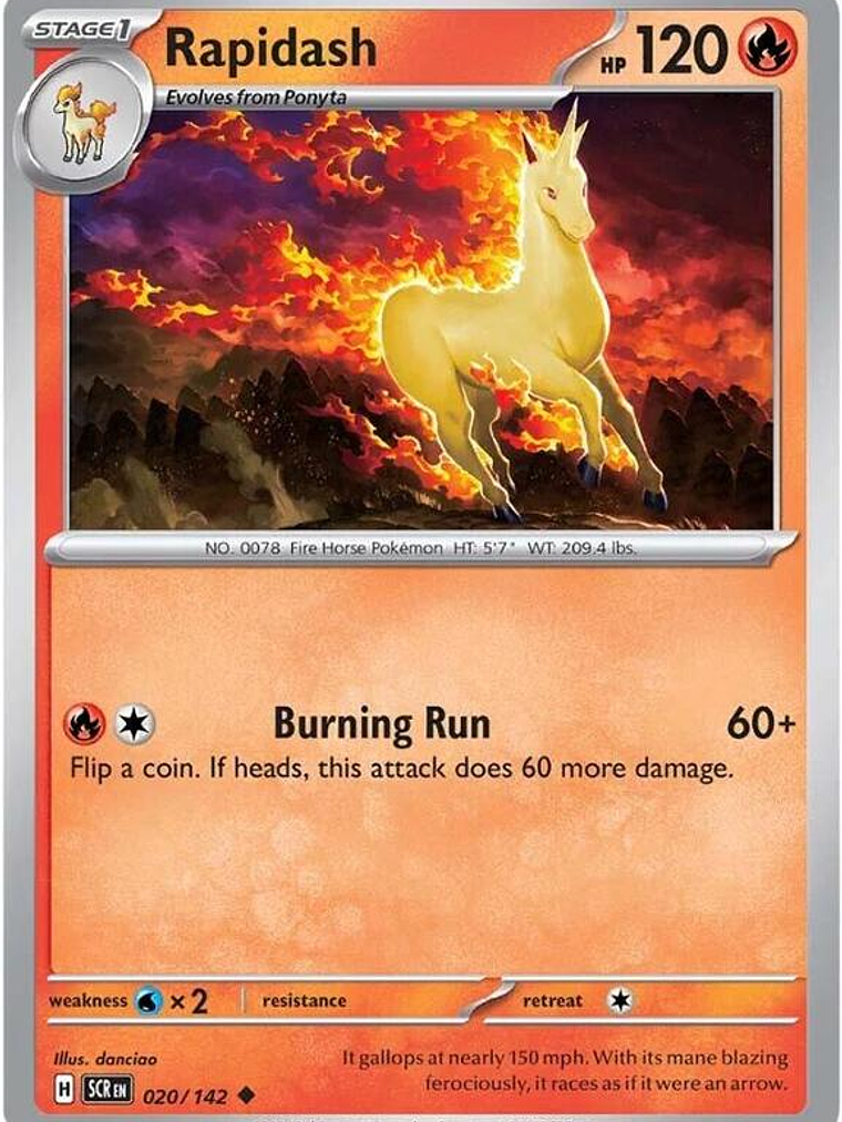 Rapidash #020 1