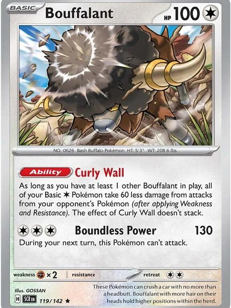 Bouffalant #119 1