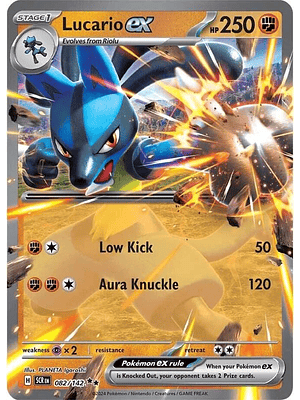 Lucario ex #082