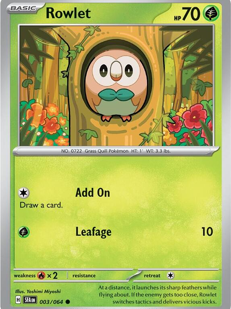 Rowlet #003 1