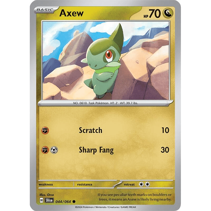 Axew #044 1