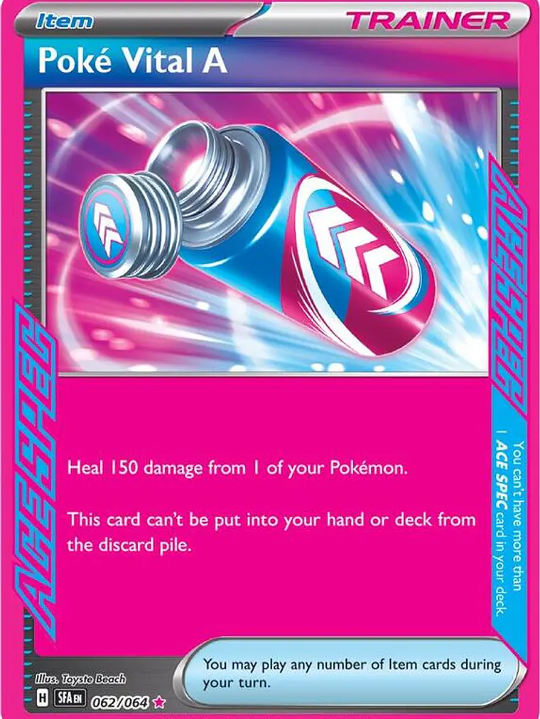 Poké Vital A #062 1