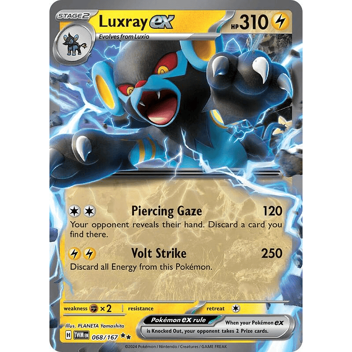 Luxray ex #068 1