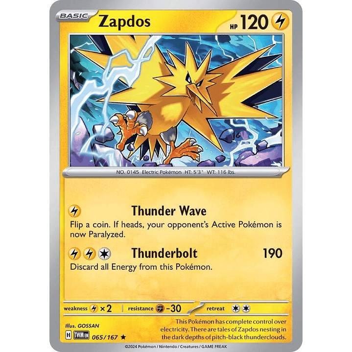Zapdos #065 1